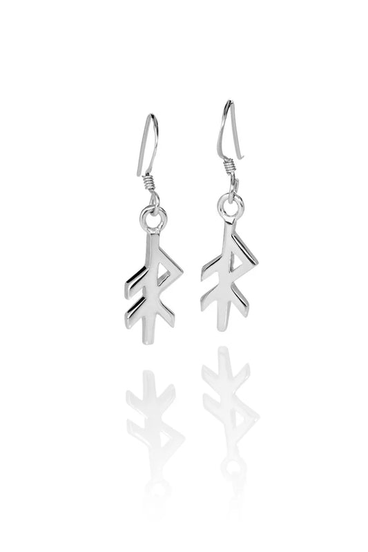 Alrun Energy/Orka Runic Earrings