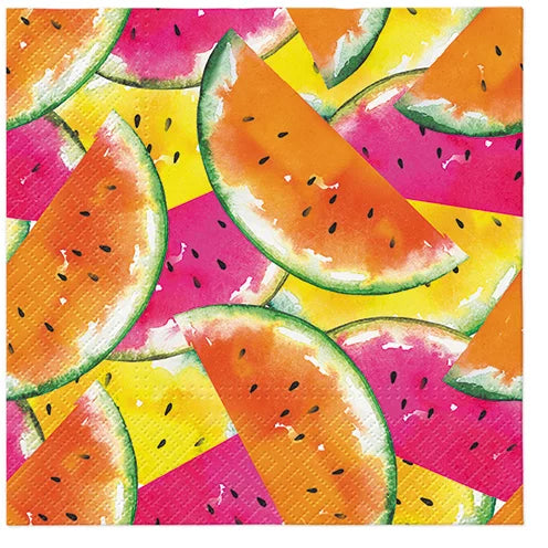 Watermelon - Cocktail Napkin