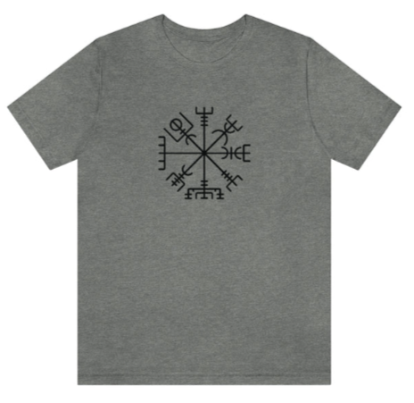 Vegvisir T-Shirt Heather Grey