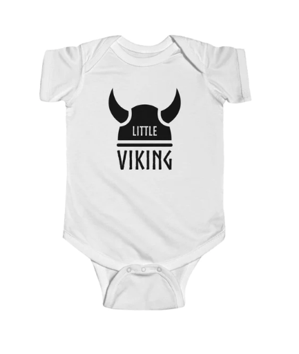 Little Viking Baby Bodysuit