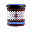 Raw Honey with Blueberries