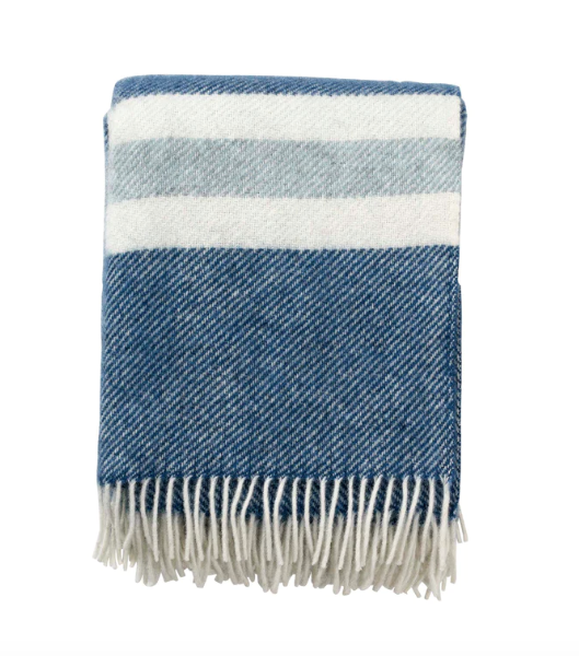 Klippan Gotland Stripe Wool Blanket