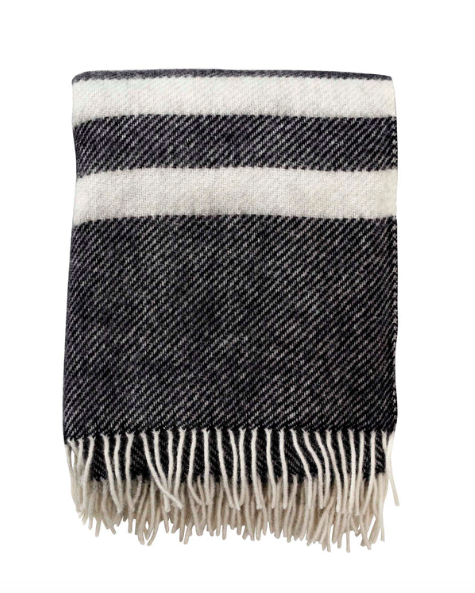 Klippan Gotland Stripe Wool Blanket