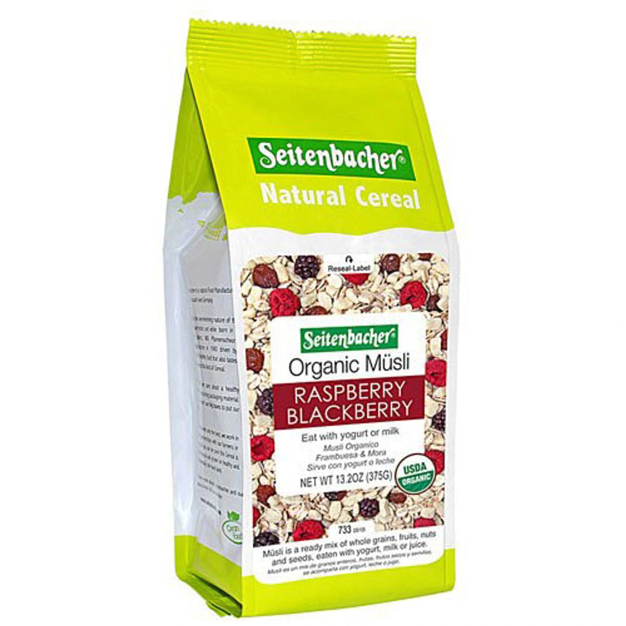 Myseli Raspberry Muesli, Organic Raspberry & Blackberry – ScanSpecialties