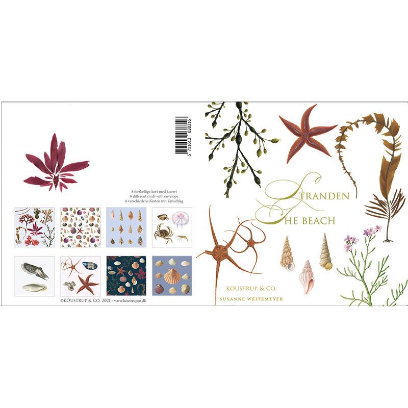 Koustrup & Co. Beach Note Cards