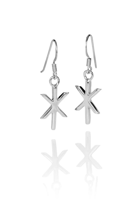 Alrun Strength/Magn Runic Earrings