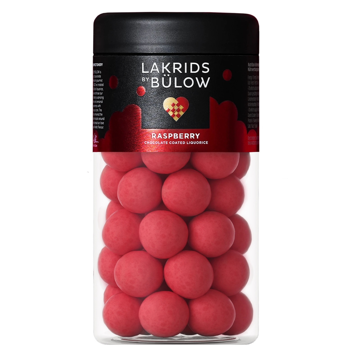 Lakrids by Bülow- Crispy Raspberry Chocolate Coated Licorice