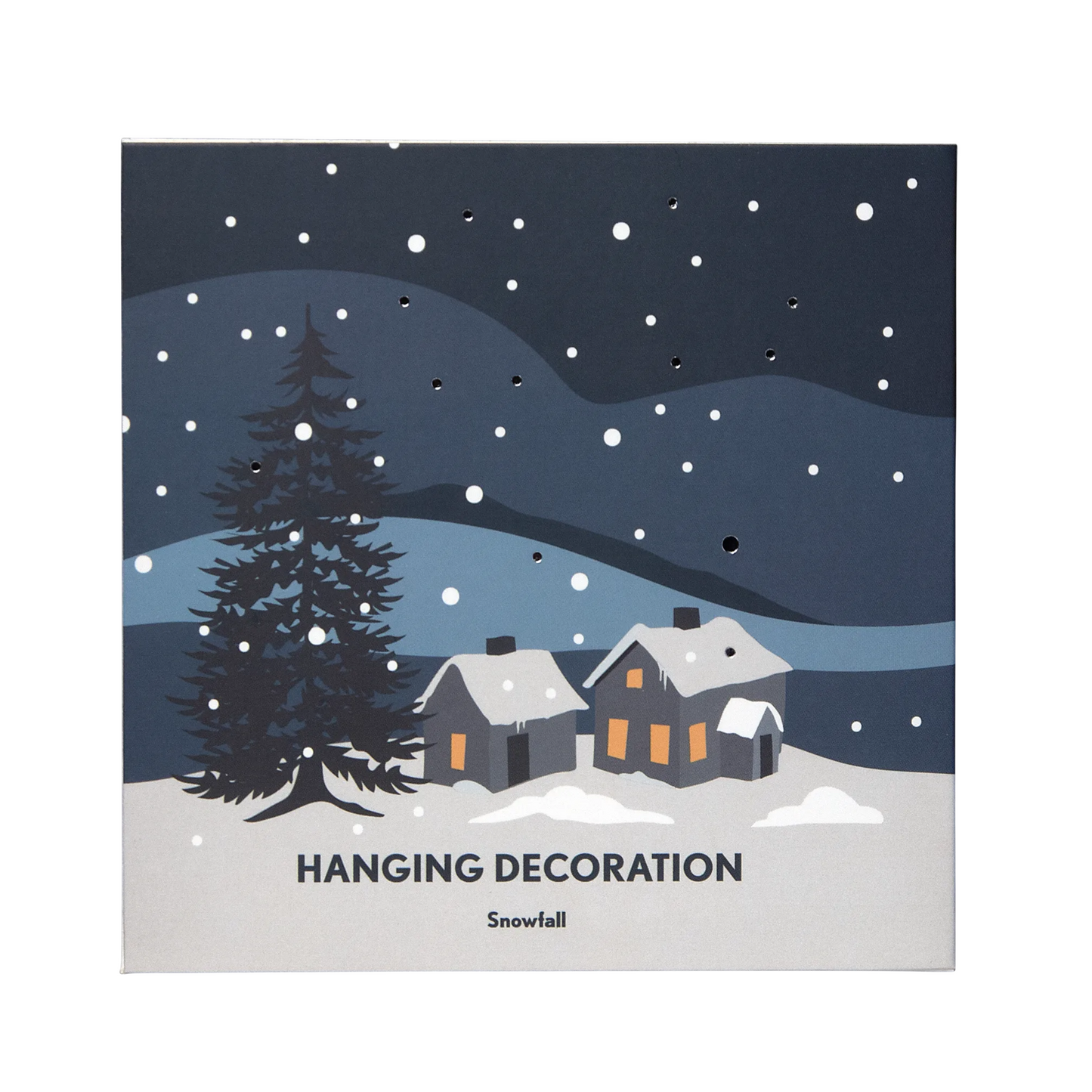 Snowfall Hanging Decoration
