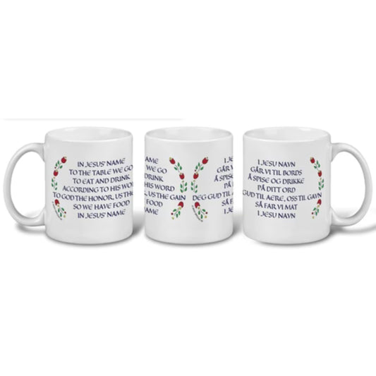 Norwegian Table Prayer Mug