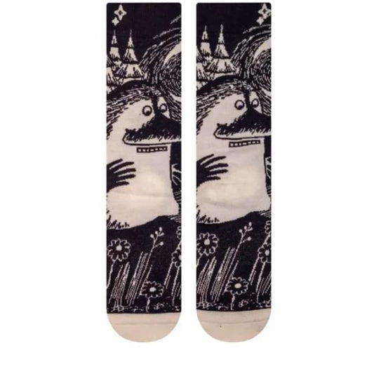 Moomin Groke Glow in the Dark Crew Socks