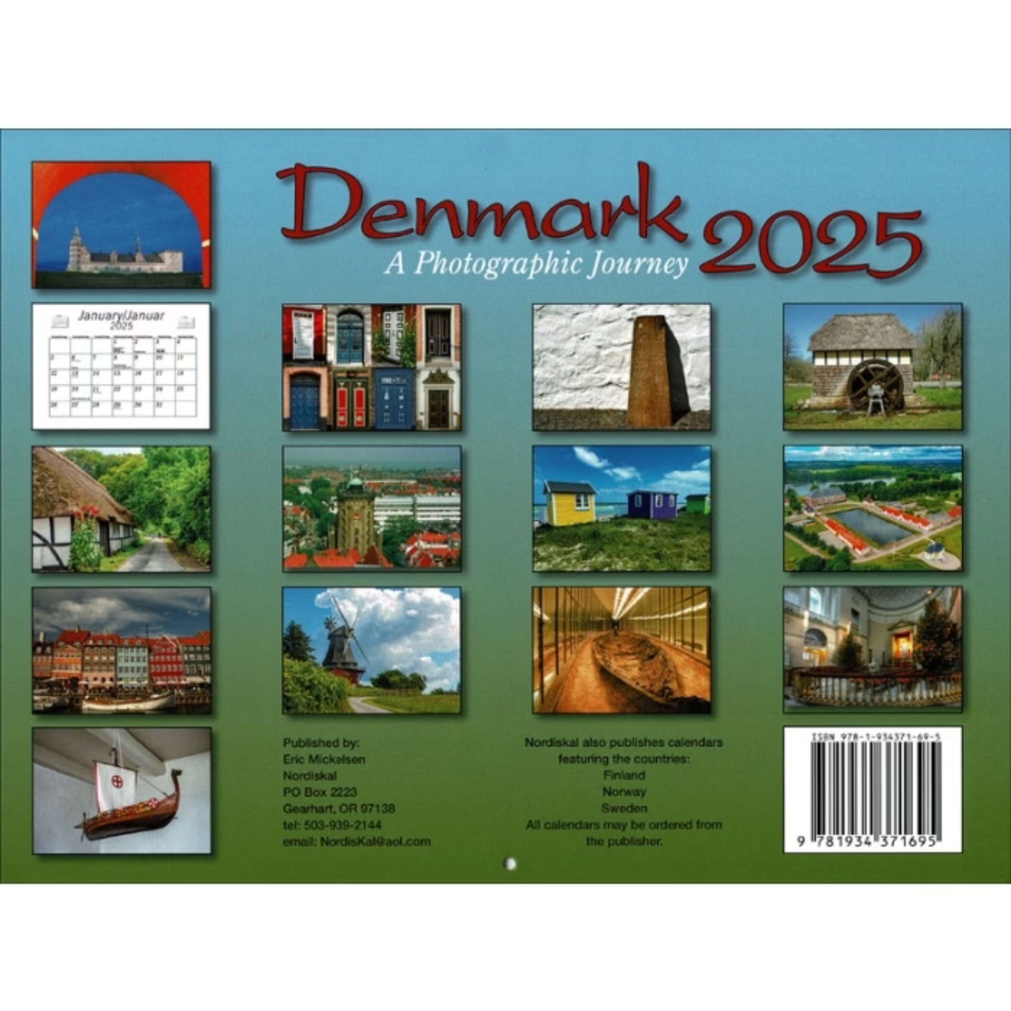 Denmark 2025 Calendar