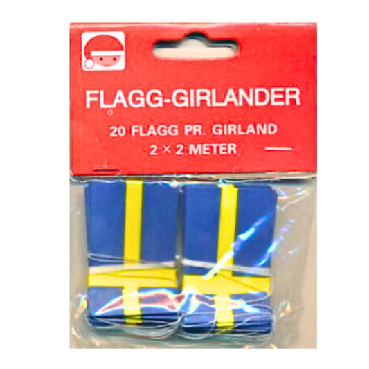 Swedish Flag Garland