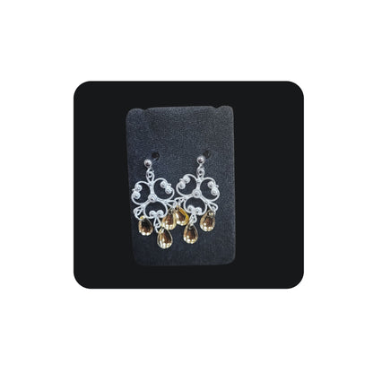 Clover Sølje Earrings by Hasla