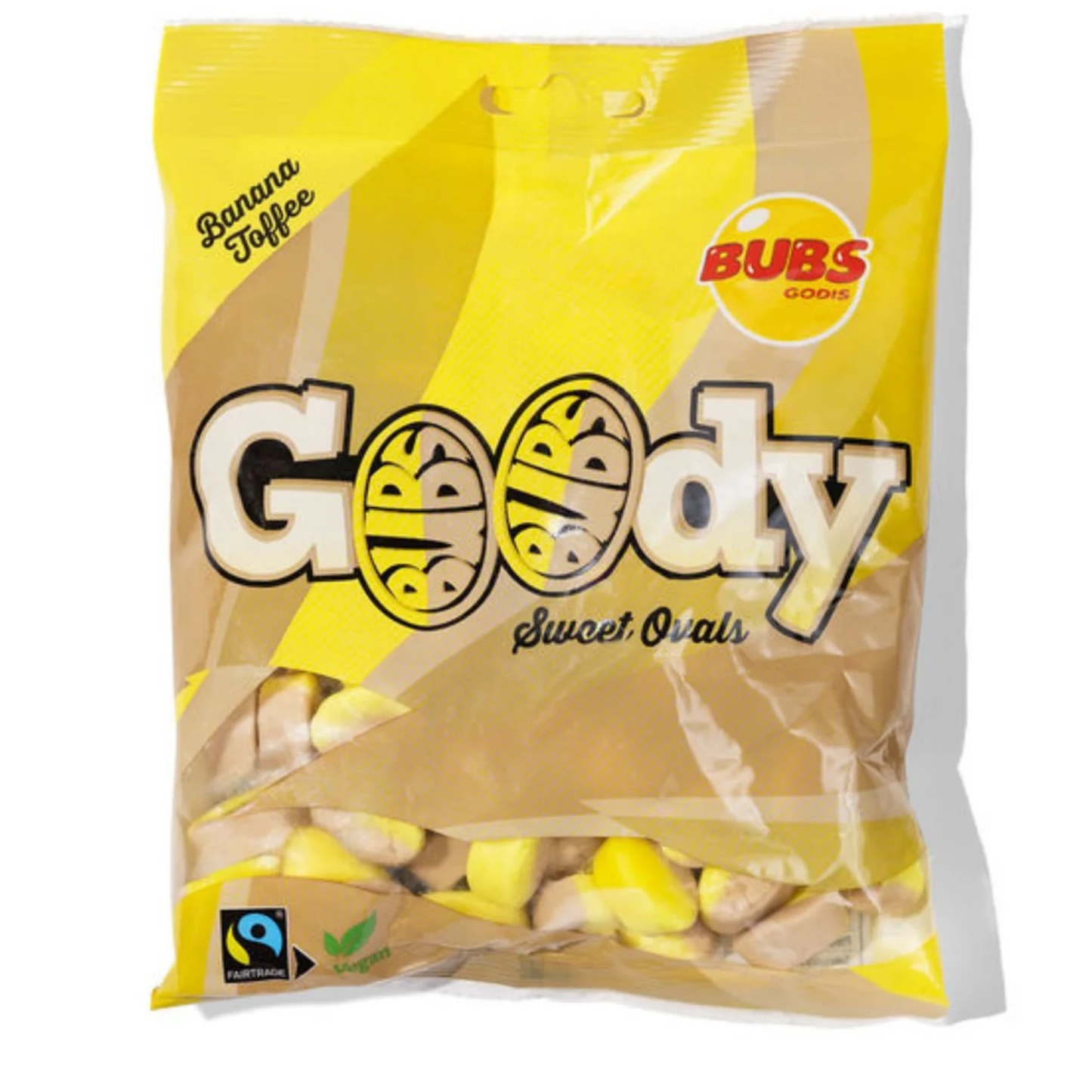 Bubs Godis Goody Banana and Toffee 175g