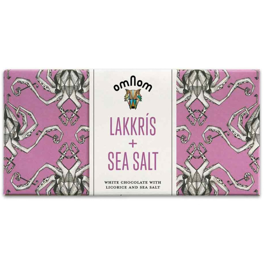 Lakkrís + Sea Salt Chocolate Bar