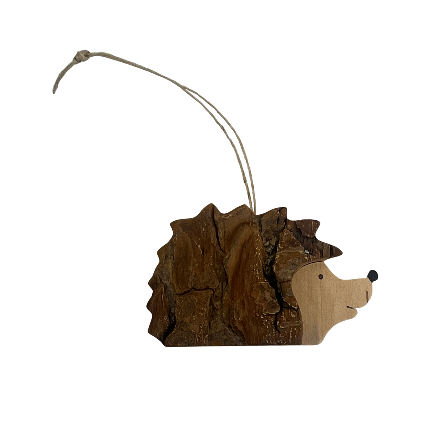 Bark Hedgehog Ornament