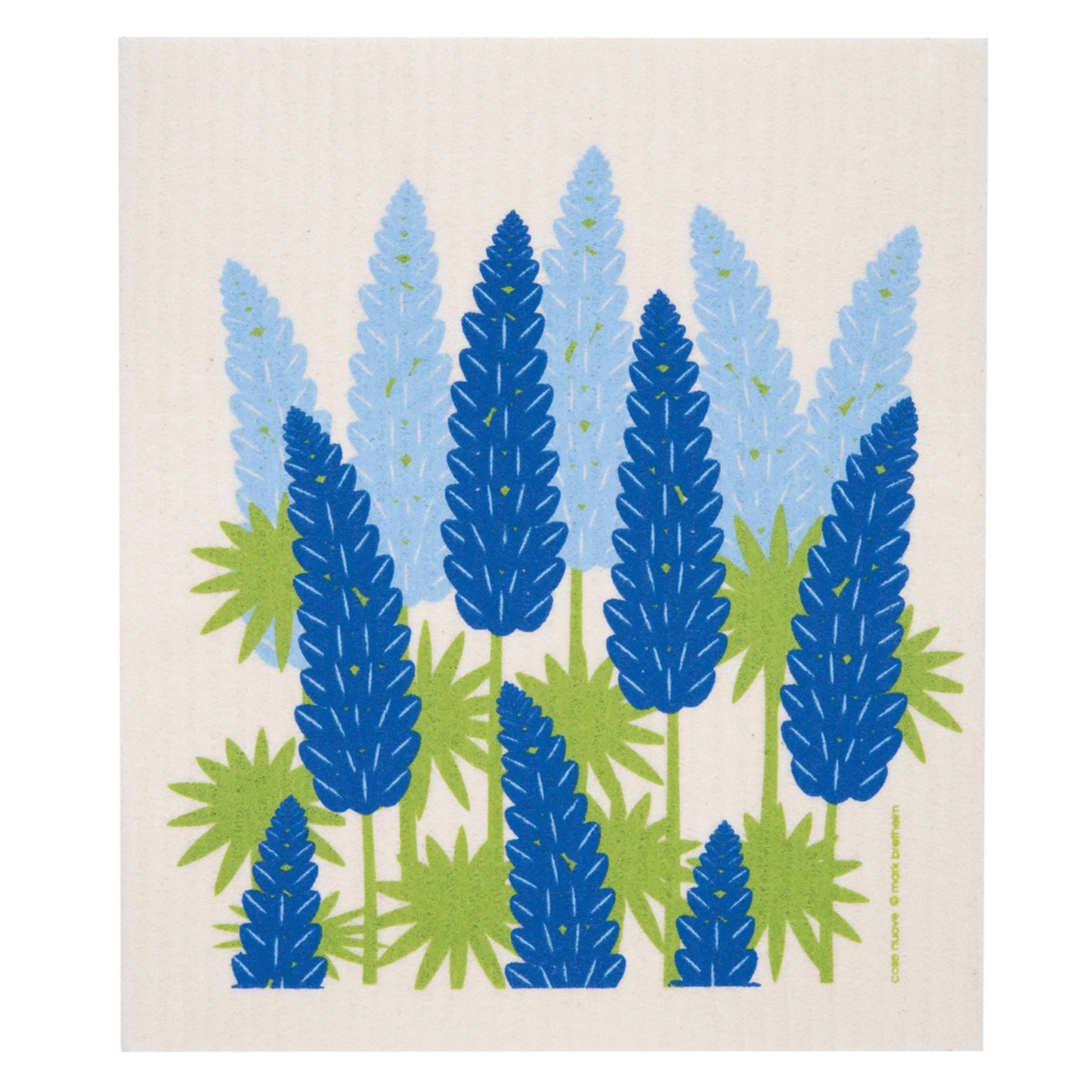 Lupine Swedish Dishcloth
