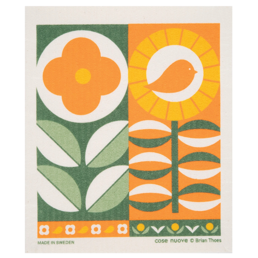 Flower Stand Swedish Dishcloth