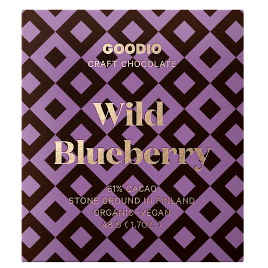 Goodio Craft Chocolate- Wild Blueberry