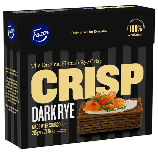 Fazer Crisp Dark Rye