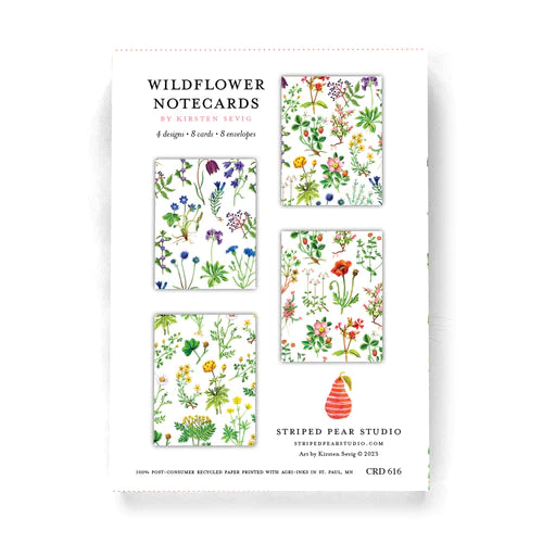 Wildflower Notecards by Kirsten Sevig