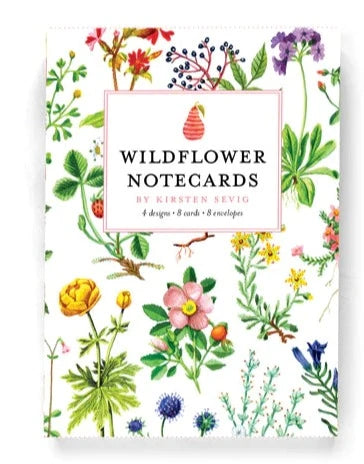 Wildflower Notecards by Kirsten Sevig