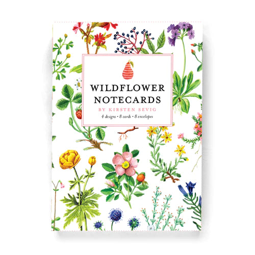 Wildflower Notecards by Kirsten Sevig
