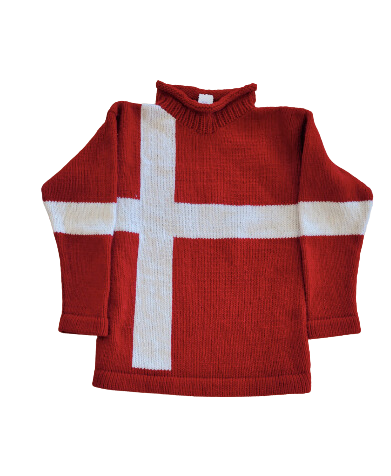 Danish Flag Sweater