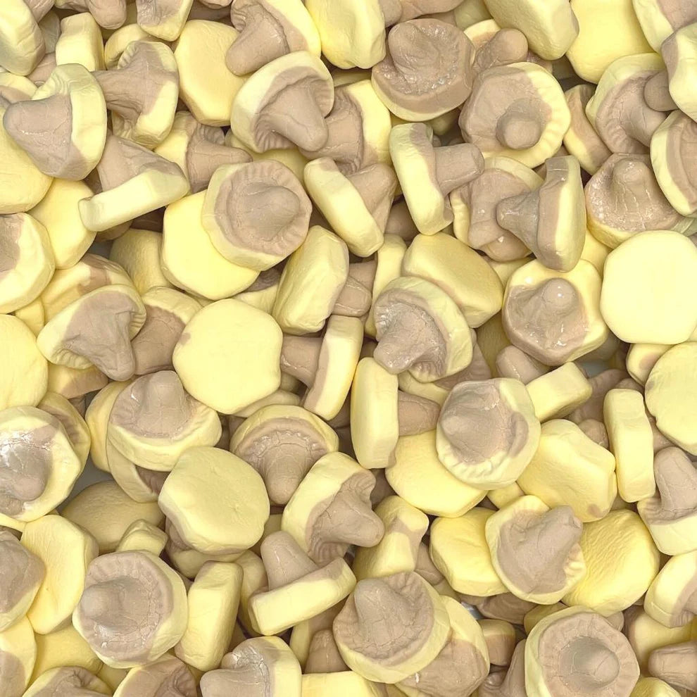 Banana Toffee Mushrooms