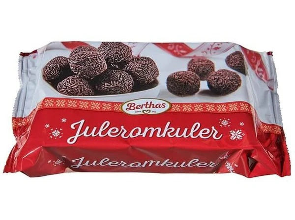 Berthas Juleromkuler- Rum Truffle Balls