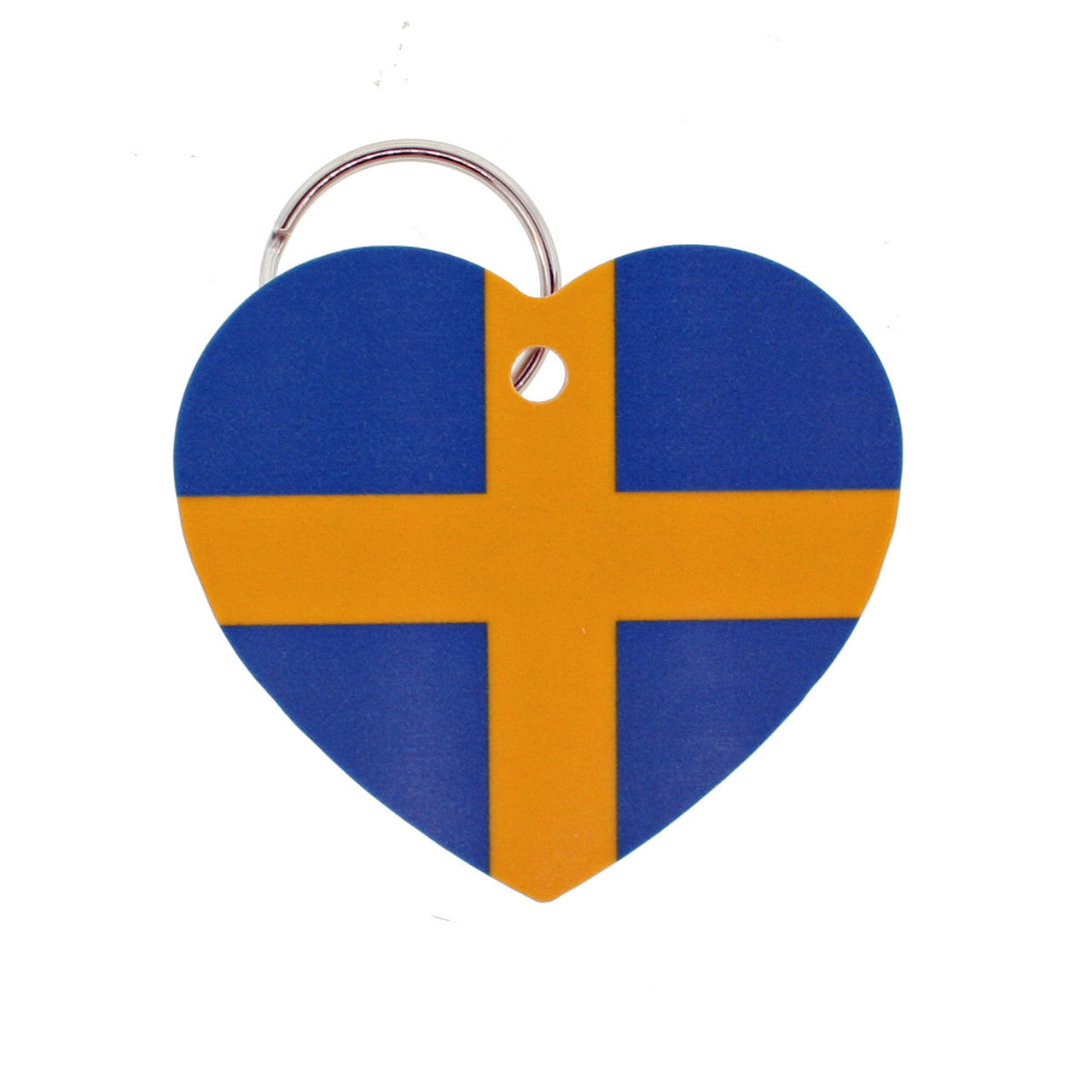 Heart Keychain "Swedish"