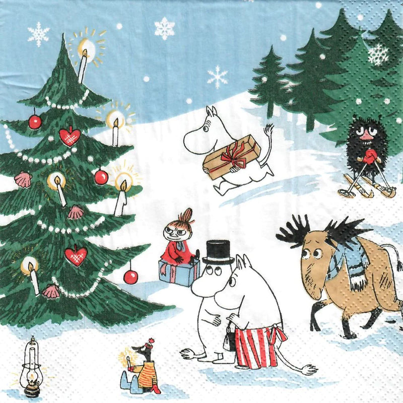 Moomin Christmas Napkin