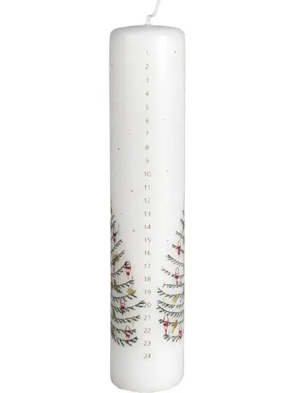 Tall Christmas Tree Advent Candle