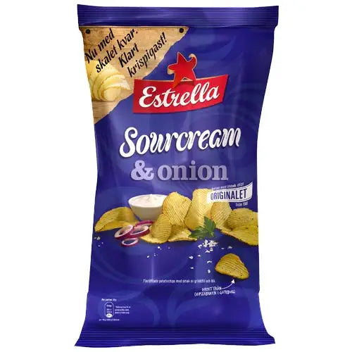 Estrella Sour Cream & Onion Potato Chips