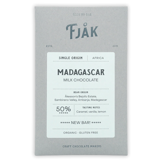 Fjåk Madagascar Milk Chocolate Bar