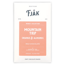 Fjåk Mountain Trip Orange and Almonds Milk Chocolate Bar