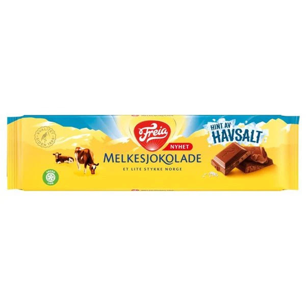 Freia of Norway - Melkesjokolade with Sea Salt (200g)