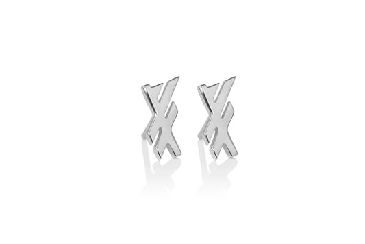 Alrun Luck/Gæfa Runic Stud Earrings