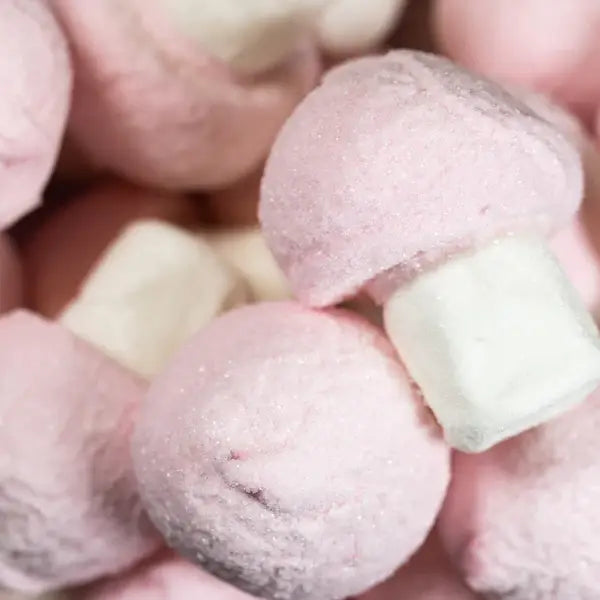 Jumbo Marshmallow Mushrooms