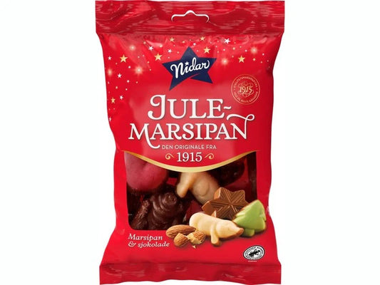 Nidar Julemarsipan & Sjokolade (130g)
