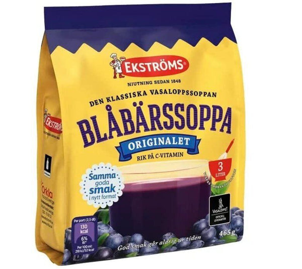 Ekströms Blåbärssoppa, Blueberry Soup