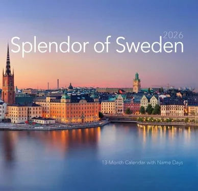 Splendor of Sweden Calendar, 2026