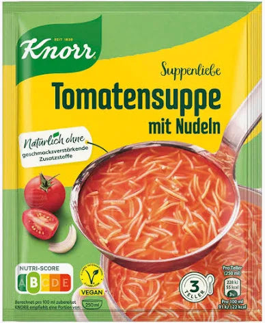 Knorr Tomato Soup with Noodles