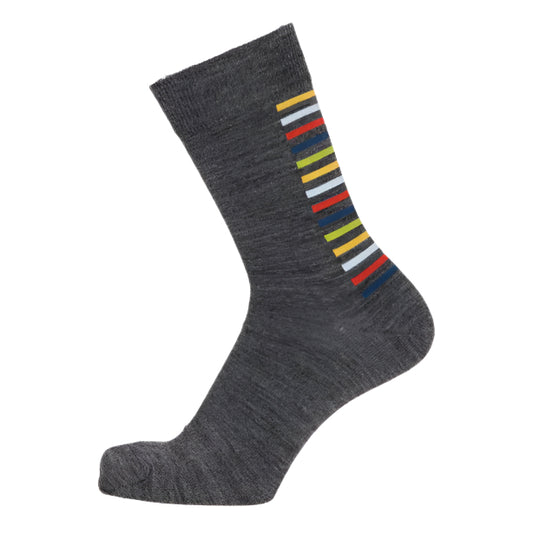 Bengt & Lotta Socks - Ladder, Grey