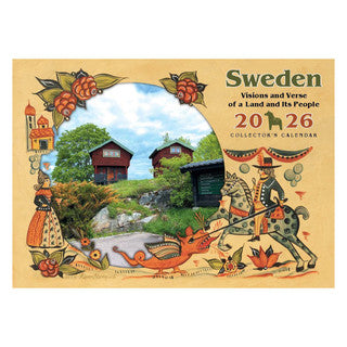 Sweden - Visions and Verse of a Land and Its People, 2026 Collector's Calendar