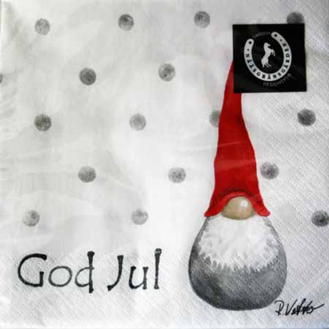 Tomte God Jul Dinner Napkins