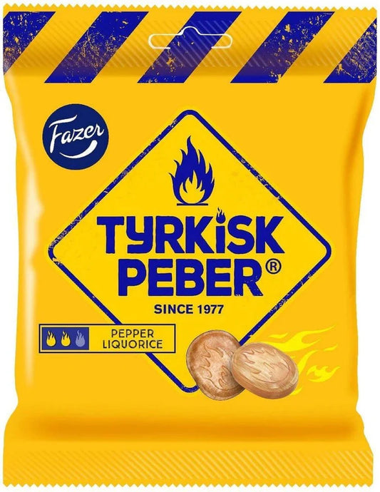 Fazer Tyrkisk Peber Pepper Liquorice