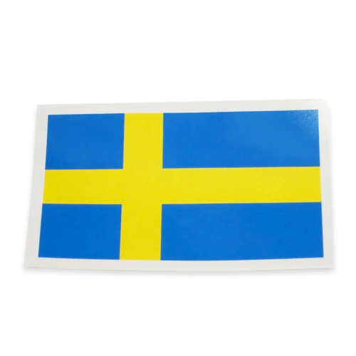 Rectangular Decal - Sweden