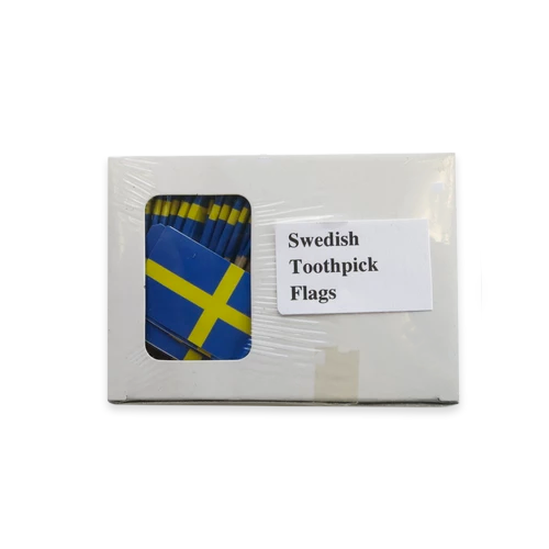 Swedish Flag Toothpicks