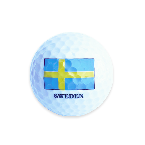 Swedish Flag Golf Ball
